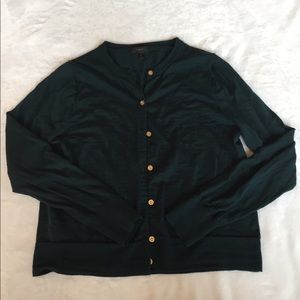 Dark Green Cardigan